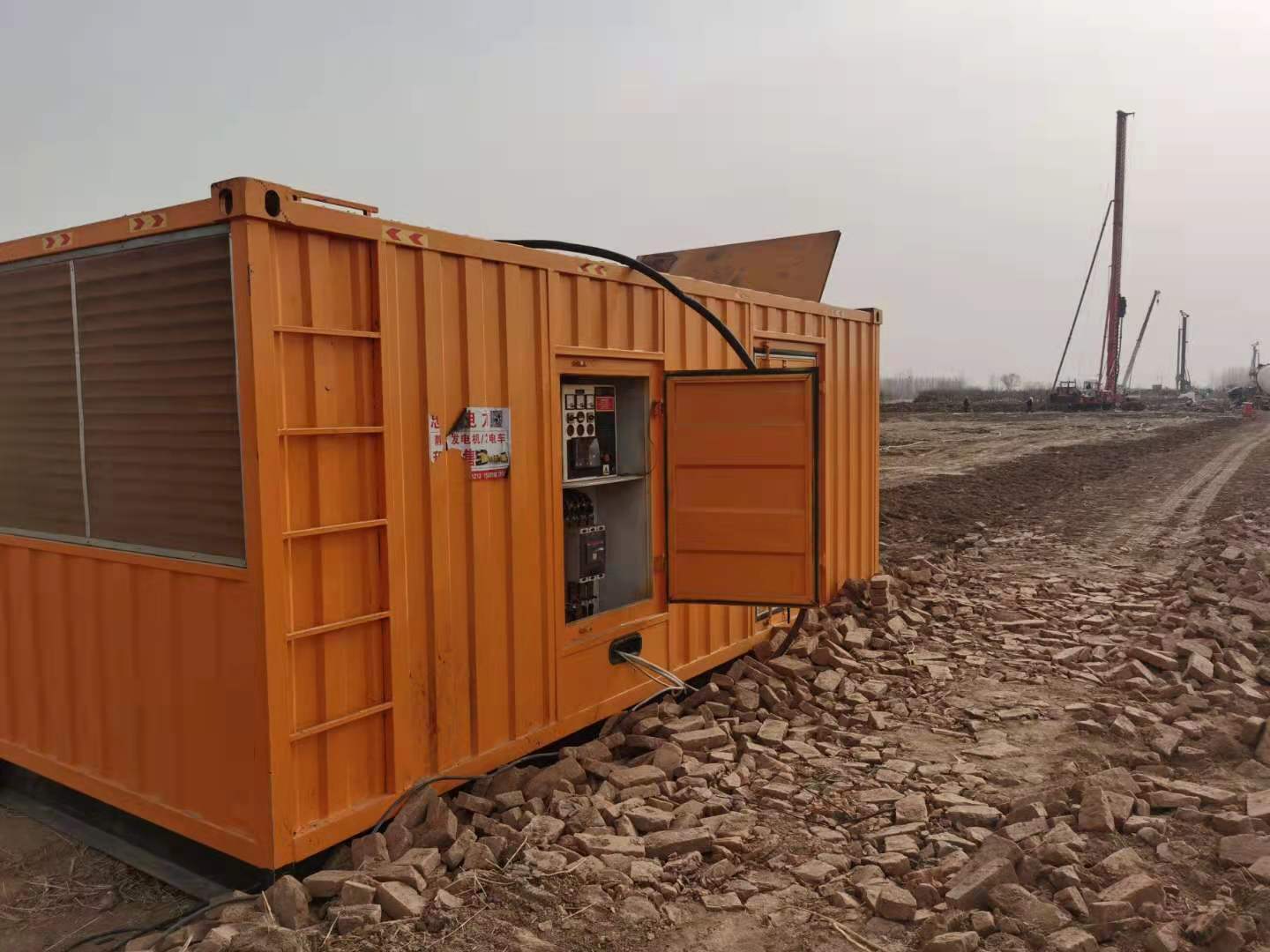 蒙城发电车租赁-柴油发电机组的安装须知