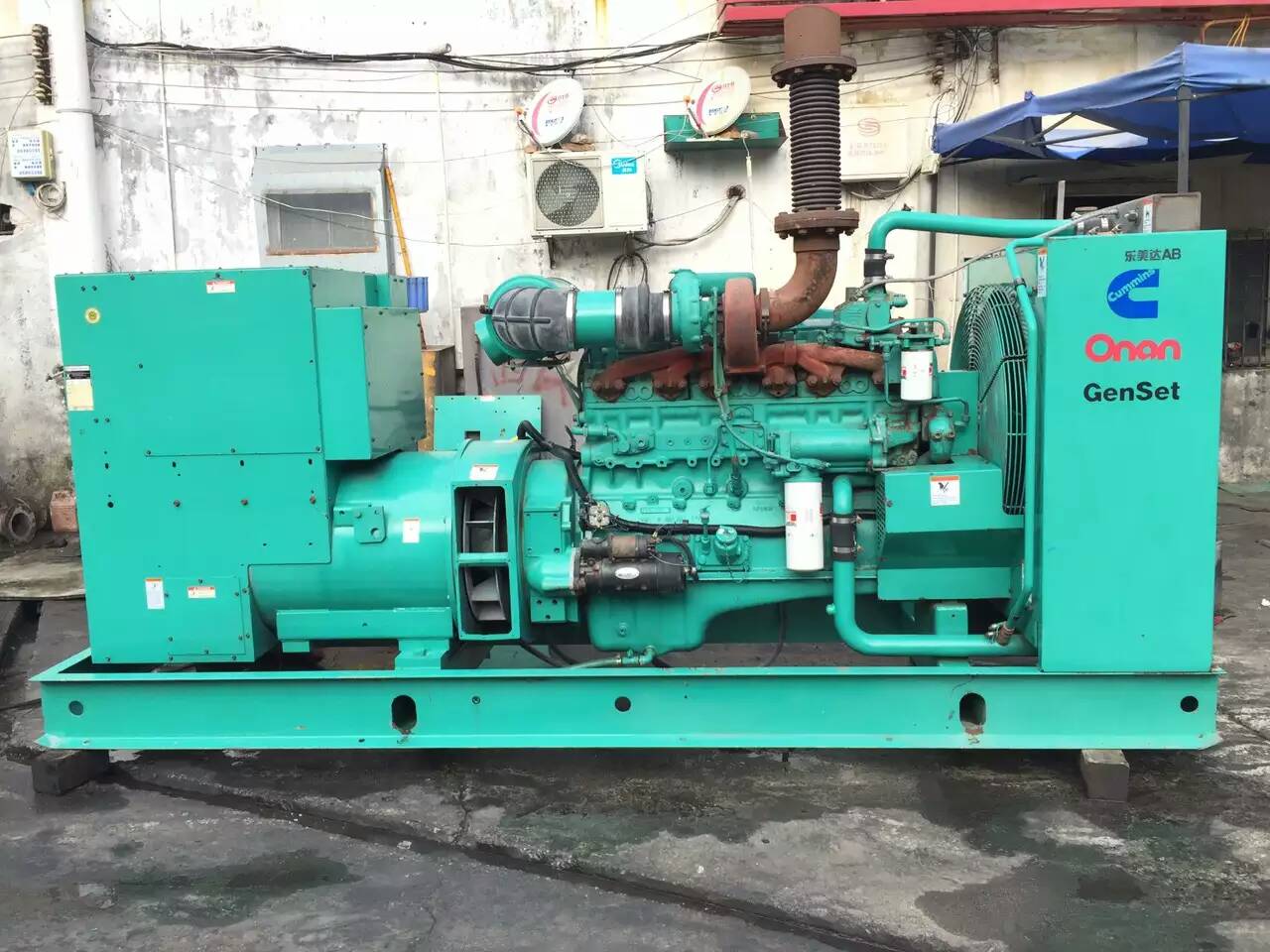 蒙城租赁发电机-柴油发电机不正常冒烟的原因