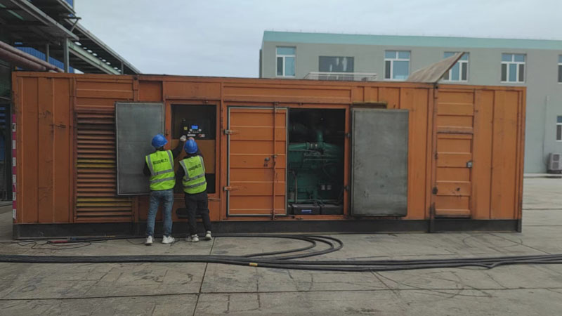 蒙城如何检查柴油发电机组的机油油位？